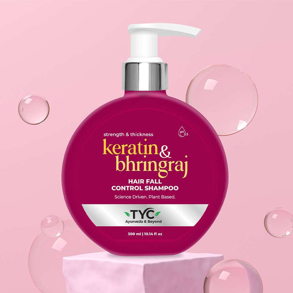 HAIR FALL CONTROL SHAMPOO - Keratin + Bhringraj