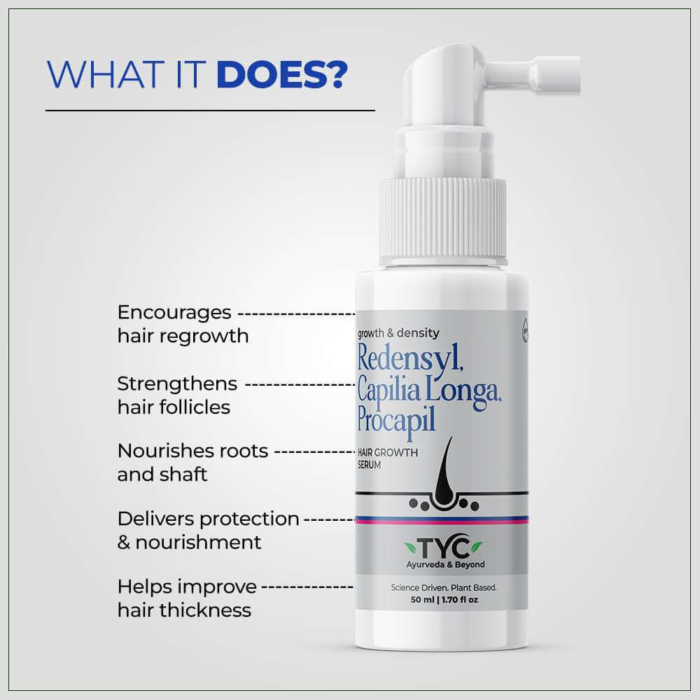 Uses of TYC Hair Growth Serum